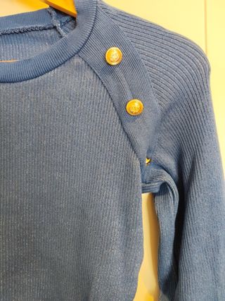 Jersey azul marino talla S