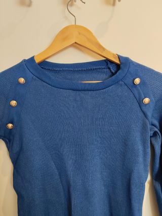 Jersey azul marino talla S