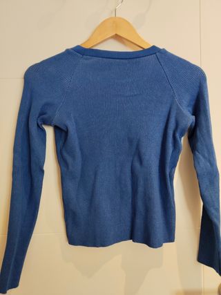 Jersey azul marino talla S
