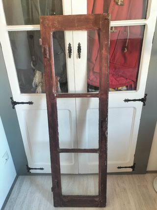 Hoja de ventana de madera