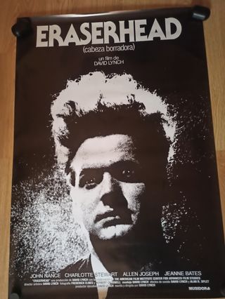 CABEZA BORRADORA (ERASERHEAD) POSTER ORIGINAL