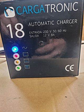 Cargador baterias 12v 