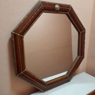 Mueble recibidor y espejo vintage
