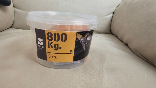 Cinta de amarre carraca 5 metros