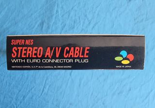 Snes Stereo A/V Cable