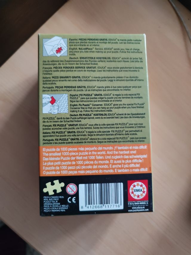 Puzzle ANNE GEDDES. 1000 pezzi. Minis.