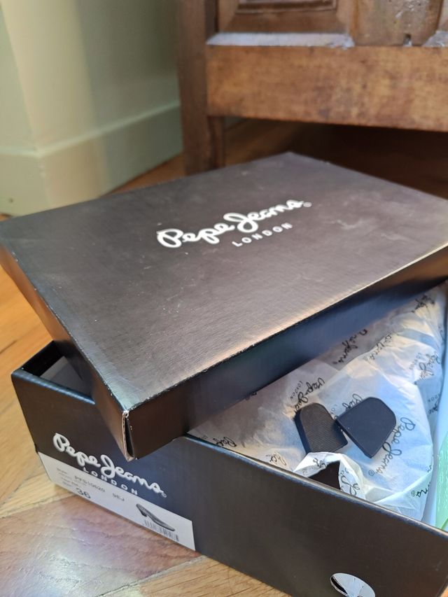 Zapatos Pepe Jeans piel ante plataforma