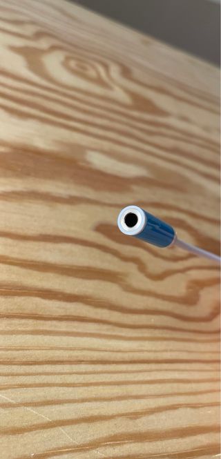 Adaptador jack 3.5mm a lighting de iphone