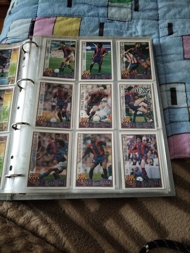 Fichas de la liga 97/98