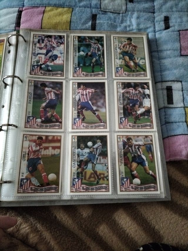 Fichas de la liga 97/98
