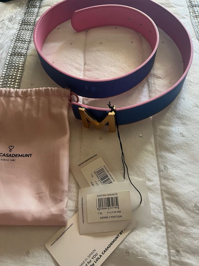 CINTURON REVERSIBLE LOLA CASADEMUNT BY MAITE
