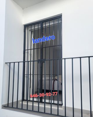 Todo en hierro, aluminio, persianas,,, 