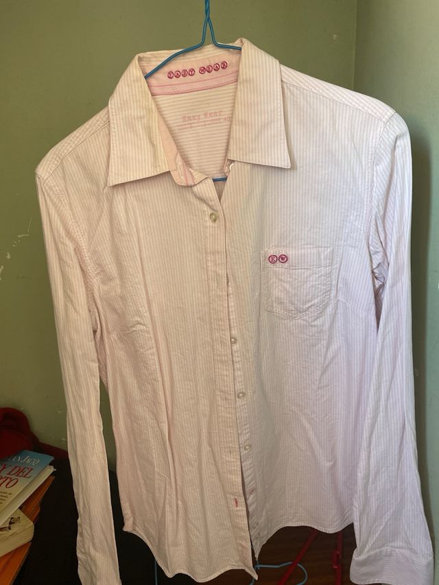 Camisa Rosa Easy Wear talla 40