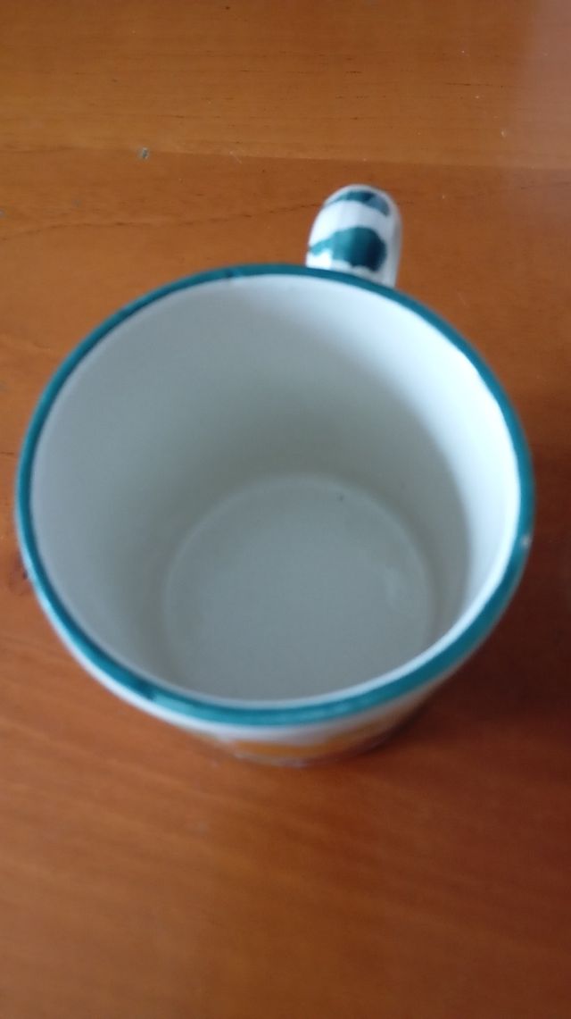 Brocca e sei tazze artigianali