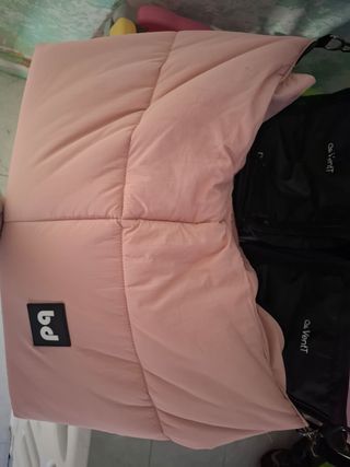 Carro gemelar niu vent twin rosa