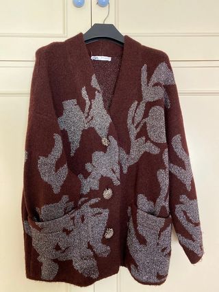 Abrigo Cardigan Zara
