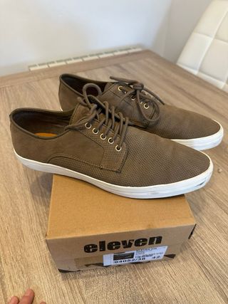 Zapatos marrones hombre Eleven