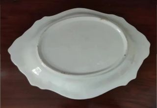 Fuente de porcelana