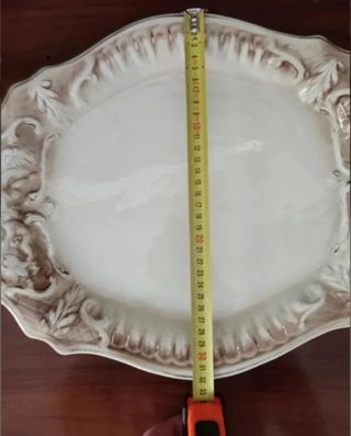 Fuente de porcelana