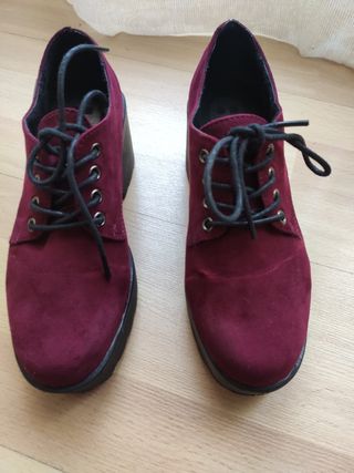 Zapatos burdeos Coolway