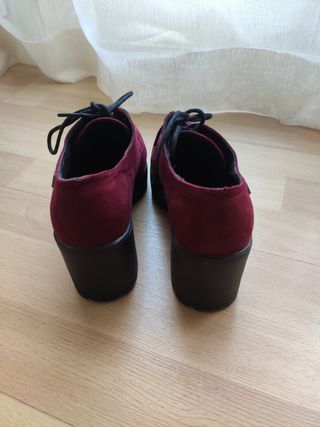 Zapatos burdeos Coolway