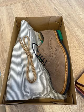Zapatos Oxford hombre el Ganso marrones