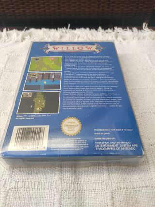 Willow Nintendo Nes nese ness pal B frg 