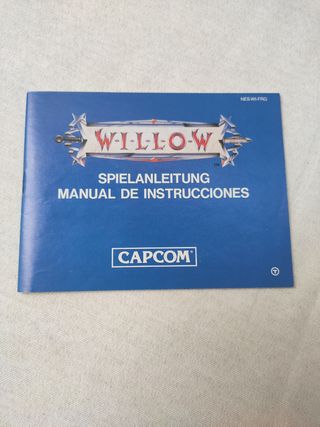 Willow Nintendo Nes nese ness pal B frg 