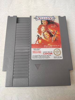 Willow Nintendo Nes nese ness pal B frg 