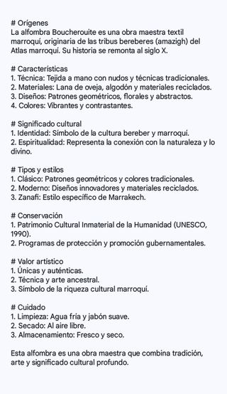 Tappeto boucharouit marocchino