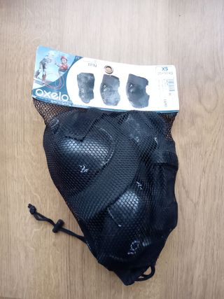Juego 3 protecciones para patinaje