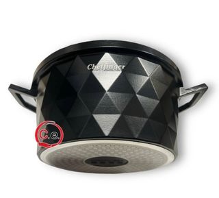 NUOVO TRIS CASSERUOLE NERE PIU 5COLTELLI 1PELA Pat