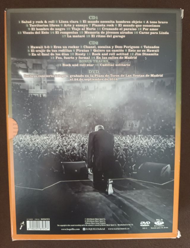 Caja Loquillo 2 CD'S + DVD