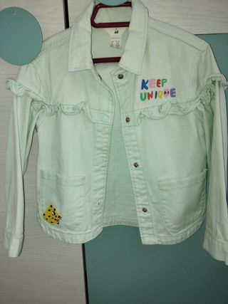 Chaqueta vaquera niña 