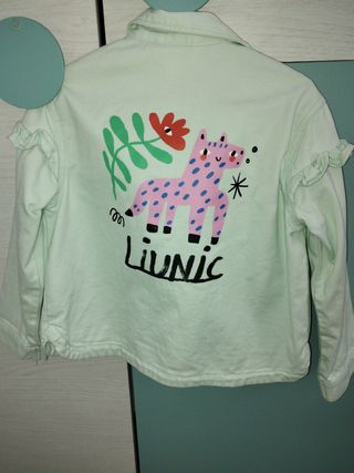 Chaqueta vaquera niña 