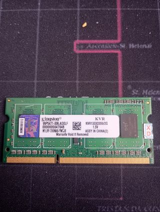 Ram Kingston DDR3 2Gb Portátil