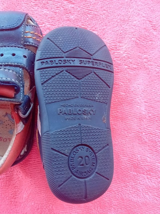 Zapatos Pabloski número 20