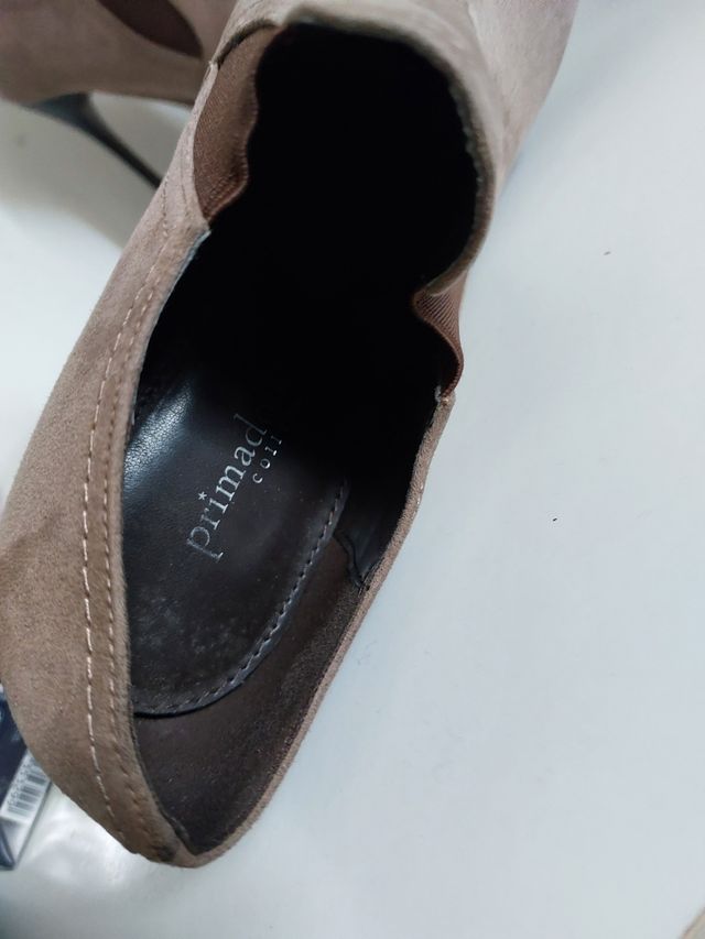 Scarpe con tacco alto, scamosciate