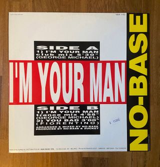 NO-Base – I'm Your Man (Maxi Single 12")