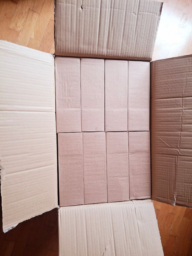 Set de 48 vasos de cristal NUEVOS!