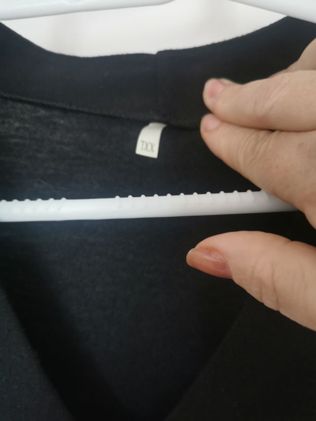 vestido negro pata de gallo