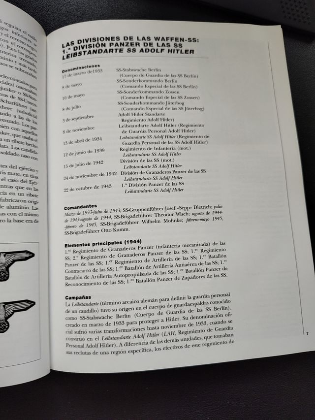 Divisiones Panzer De Las SS