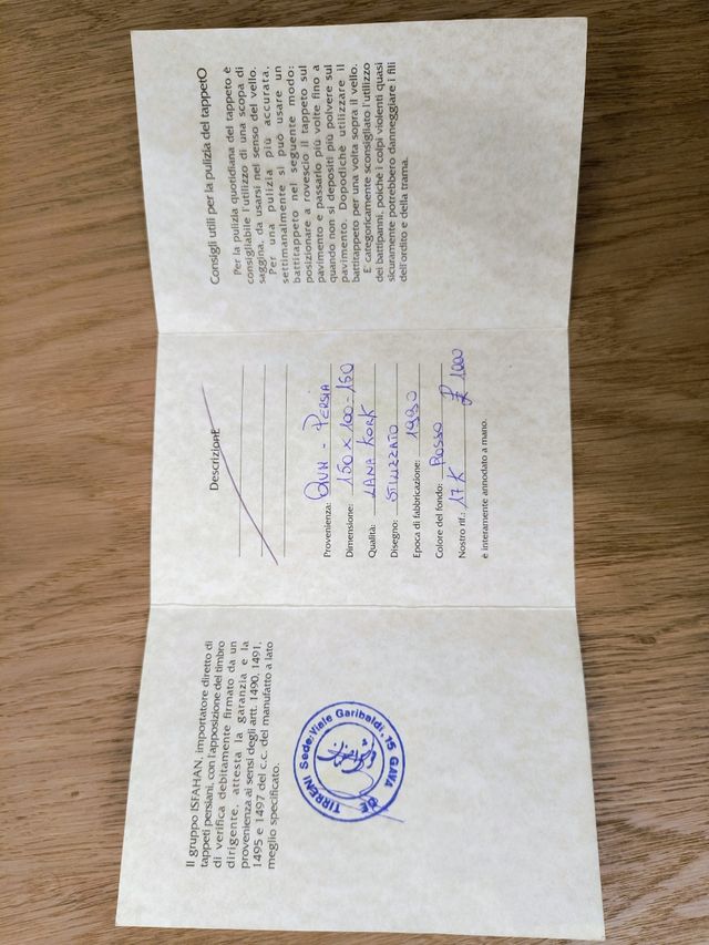 Tappeto Persiano Kum