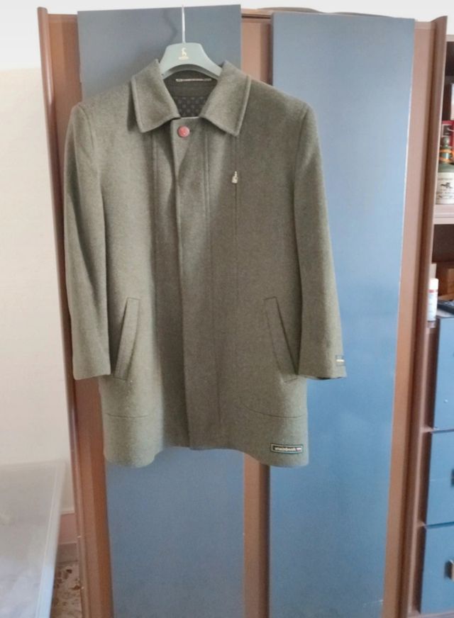 Cappotto uomo 80% lana