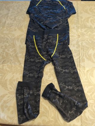Ropa térmica esquí niño 6/7 años 