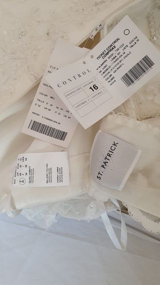 Vestido de novia.