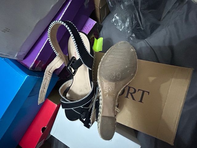 Sandalia begra cuña nº39