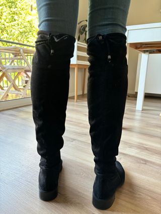 Botas terciopelos