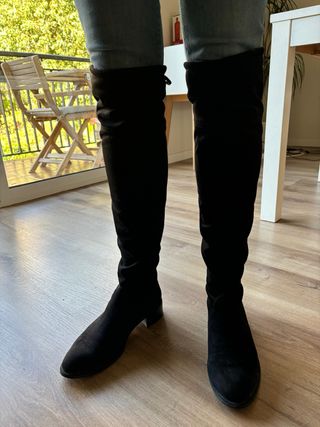 Botas terciopelos