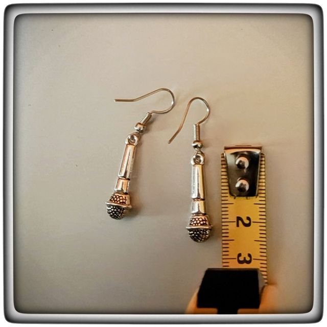 Pendientes micrófono